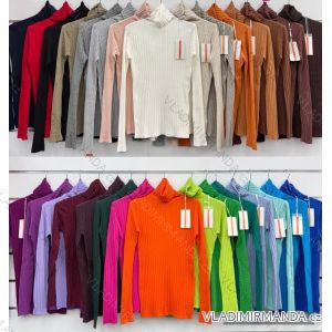 Langärmliger Pelzpullover für Damen (S/M/L ONE SIZE) ITALIAN FASHION IMWCH25116