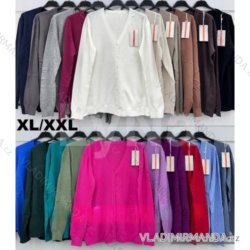 Langärmliger Pelzpullover für Damen (S/M/L ONE SIZE) ITALIAN FASHION IMWCH25116