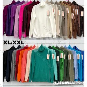 Langärmliger Pelzpullover für Damen (S/M/L ONE SIZE) ITALIAN FASHION IMWCH25116