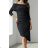 Elegantes Damenkleid mit langen Ärmeln (Einheitsgröße S/M/L) ITALIENISCHE MODE IMPLI258266