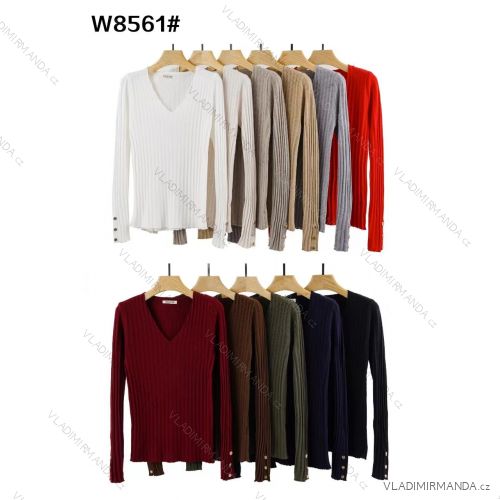 Leichter Kurzarmpullover für Damen (S/M/L ONE SIZE) ITALIAN FASHION IMWKK252585