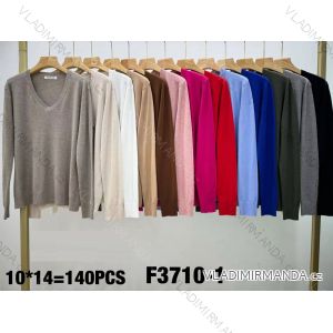 Leichter Kurzarmpullover für Damen (S/M/L ONE SIZE) ITALIAN FASHION IMWKK252585