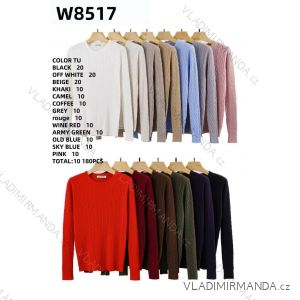 Leichter Kurzarmpullover für Damen (S/M/L ONE SIZE) ITALIAN FASHION IMWKK252585