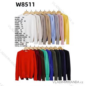 Leichter Kurzarmpullover für Damen (S/M/L ONE SIZE) ITALIAN FASHION IMWKK252585