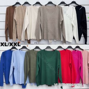 Leichter Kurzarmpullover für Damen (S/M/L ONE SIZE) ITALIAN FASHION IMWKK252585