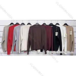 Leichter Kurzarmpullover für Damen (S/M/L ONE SIZE) ITALIAN FASHION IMWKK252585