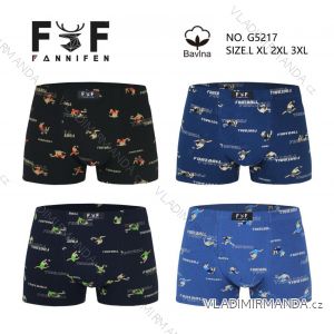 Herren-Boxershorts aus Baumwolle, Oversize (L-3XL) FNF25G5217