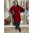 Damen 3/4 Langarm-Hemdkleid (XS/S/M Einheitsgröße) ITALIAN FASHION IMD25030