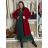 Damen 3/4 Langarm-Hemdkleid (XS/S/M Einheitsgröße) ITALIAN FASHION IMD25030