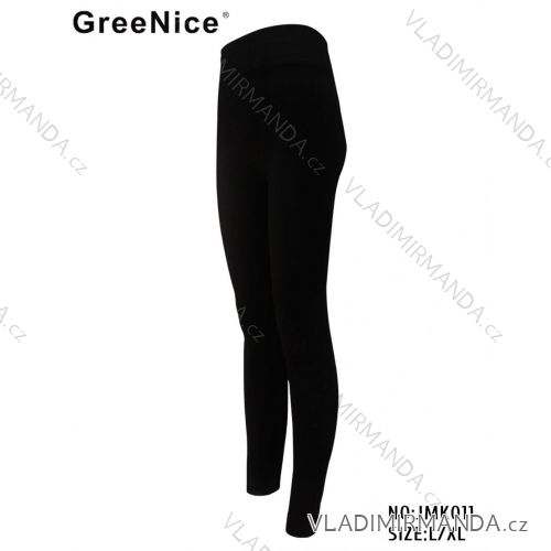 Lange Damenleggings (L - XL) GRÜN GRE25JMK011