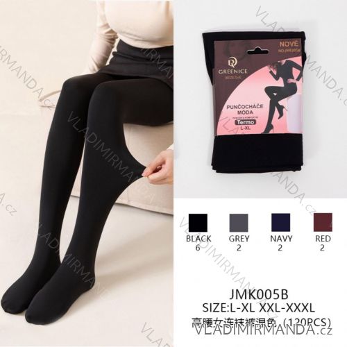 Damen-Thermo-Leggings, Oversize (L/XL - 2XL/3XL) GREENICE GRE25JMK005B