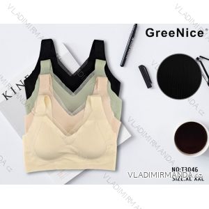 Podprsenka bezešvá dámská (XL-4XL) GREENICE GRE222363