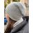 Wintermütze mit Pompon Damen (ONE SIZE) POLAND PRODUCT PV820056 EINHEITSGRÖSSE hellgrau