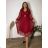 ITALIENISCHER MODEKATALOG Pullover, Tunika, T-Shirt, Kleid, Rock, Mantel, Jacke IMWMY24  Wein