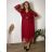 ITALIENISCHER MODEKATALOG Pullover, Tunika, T-Shirt, Kleid, Rock, Mantel, Jacke IMWMY24  Wein