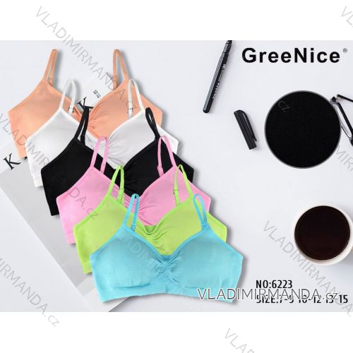 Sport-BH für Mädchen (7-9, 10-12, 13-15) GREENICE GRE256223
