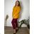 Langärmliges, leichtes Damen-Kapuzensweatshirt mit Reißverschluss, übergroß (52/54/56 ONE SIZE) ITALIAN FASHION IMC25359