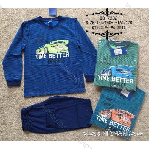 Pyjamas lange Jungen (134-170) N-FEEL BB-7236