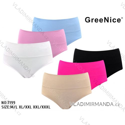 Damen-Slips in Übergrößen (M/L - XL/2XL - 2XL/3XL) GREENICE GRE257199