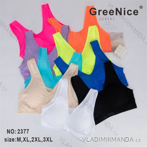 Damen-Sport-BH, Oversize (M - 3XL) GREENICE GRE252377