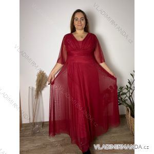 Kurzärmliges Sommer-Freizeitkleid für Damen (S/M/L EINHEITSGRÖSSE) ITALIAN FASHION IMWGB25022