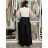 Elegante Hose mit Gürtel für Damen (S/M/L ONE SIZE) ITALIAN FASHION IMD25006
