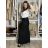 Elegante Hose mit Gürtel für Damen (S/M/L ONE SIZE) ITALIAN FASHION IMD25006