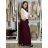 Elegante Hose mit Gürtel für Damen (S/M/L ONE SIZE) ITALIAN FASHION IMD25006