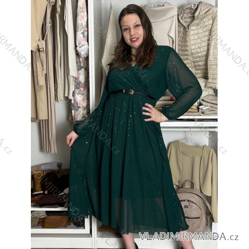 ITALIENISCHER MODEKATALOG Pullover, Tunika, T-Shirt, Kleid, Rock, Mantel, Jacke IMWMY24 M/L/XL Smaragdgrün