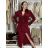 ITALIENISCHER MODEKATALOG Pullover, Tunika, T-Shirt, Kleid, Rock, Mantel, Jacke IMWMY24 S / M / L Wein
