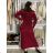 ITALIENISCHER MODEKATALOG Pullover, Tunika, T-Shirt, Kleid, Rock, Mantel, Jacke IMWMY24 S / M / L Wein