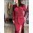ITALIENISCHER MODEKATALOG Pullover, Tunika, T-Shirt, Kleid, Rock, Mantel, Jacke IMWMY24 S / M / L Wein