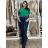 Langärmlige Tunika für Damen (S/M/L EINHEITSGRÖSSE) ITALIAN FASHION IMWCP25NEAPOL