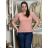 Langärmlige Tunika für Damen (S/M/L EINHEITSGRÖSSE) ITALIAN FASHION IMWCP25NEAPOL