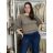 Damen Stretchhose (S/M/L Einheitsgröße) ITALIAN FASHION IM525STELA