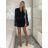 Langes warmes Langarmkleid für Damen (S/M EINHEITSGRÖSSE) ITALIAN FASHION IMPMD245165AY
