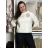3/4-Langarm-Strickpullover für Damen (Einheitsgröße S/M/L) ITALIAN FASHION IMM24M5986-1
