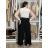 Damen Elegantes Kurzes Langarmkleid (S / M ONE SIZE) ITALIAN FASHION IMWC217235