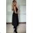 Langes ärmelloses Sommerkleid für Damen (Einheitsgröße S/M) ITALIAN FASHION IMPDY22LS16208