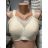 Podprsenka bezešvá dámská (XL-4XL) GREENICE GRE222363 L weiß