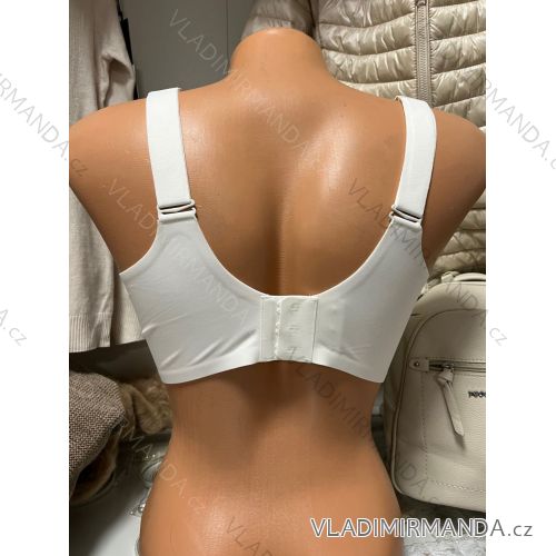 Podprsenka bezešvá dámská (XL-4XL) GREENICE GRE222363 L weiß