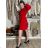 Warmes Langarm-Strickkleid für Damen (Einheitsgröße S/M) ITALIAN FASHION IMD221070
