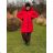 Reißverschluss Kapuzen Langarm Damen Oversized (3XL-8XL) POLISH FASHION PMWT21T21-69