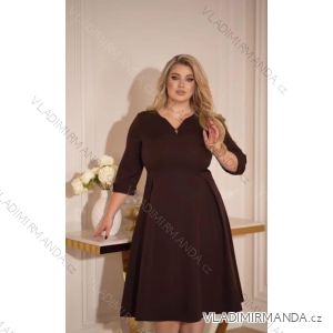 Trägerloses langes Partykleid aus Satin für Damen (34-42) POLISH FASHION PMLEL24NATHALIE