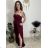 Sommerkleid Carmen aus Musselin für Damen (Einheitsgröße S/M) ITALIAN FASHION IMWE231506 Rose alte Rose XS/S/M