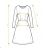 Trägerloses Partykleid aus Tüll für Damen (S/M/L ONE SIZE) ITALIAN FASHION IM923001 beige champagne 