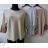 Pullover 3/4 Ärmel Damen (uni m-2xl) MILLENIUM JP-1058