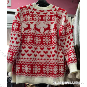 Damen-Langarmpullover (uni L / XL) ITALIAN MODA IM7191009