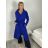 Damen langer Fleecemantel (M / L ONE SIZE) ITALIAN FASHION IMD211105 béžová M / L