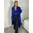 Damen langer Fleecemantel (M / L ONE SIZE) ITALIAN FASHION IMD211105 béžová M / L